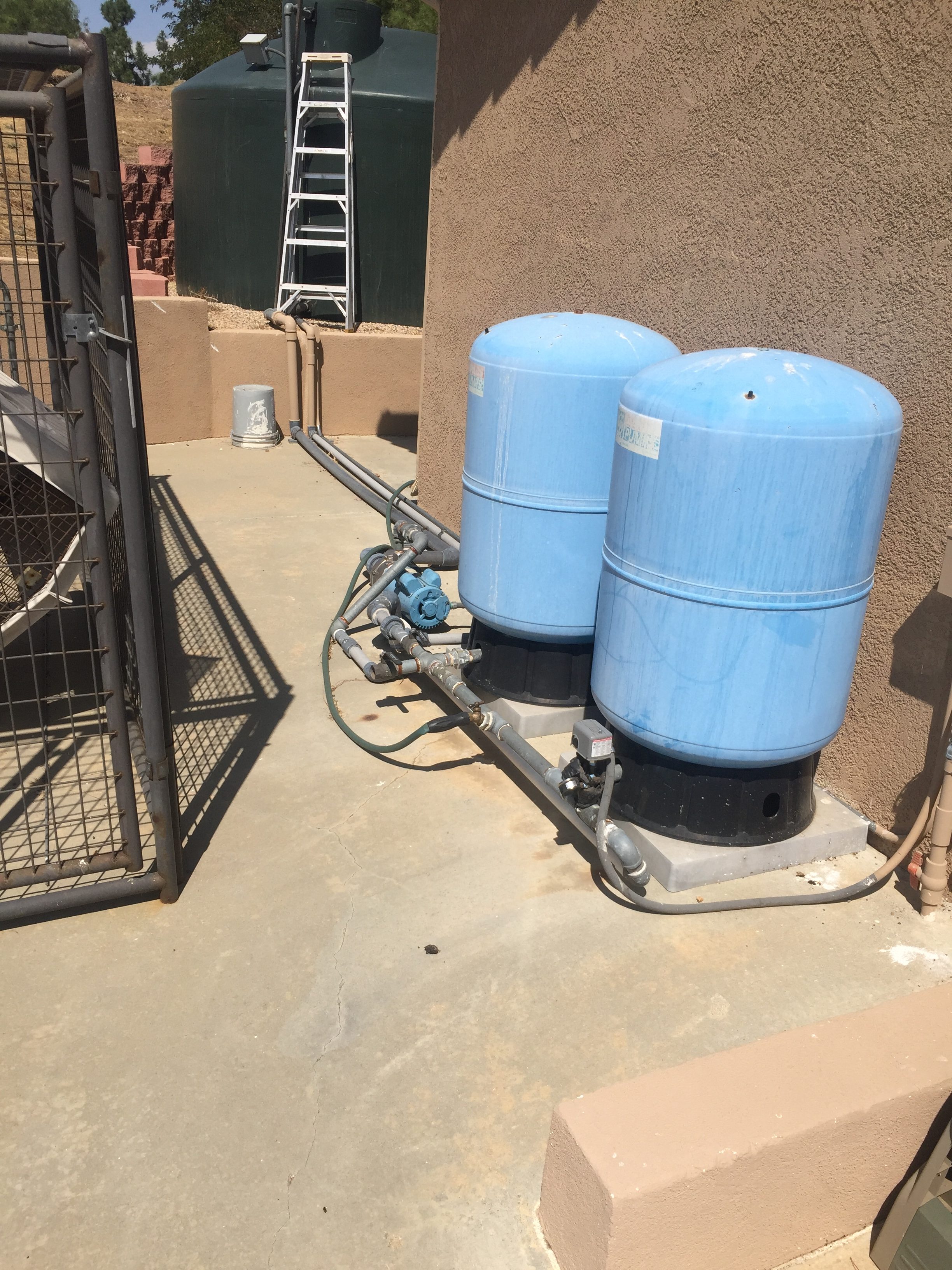 Residential Pump Tank & Water Treatment