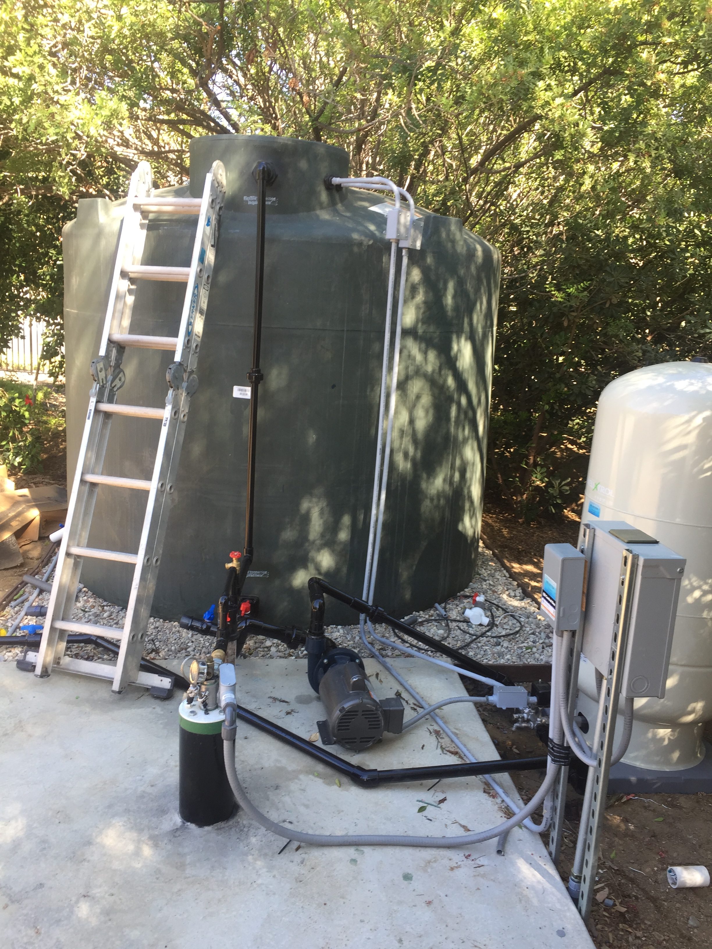 Commercial Pump Tank & Water Treatment